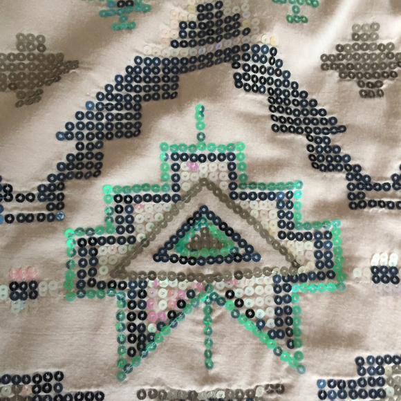 Women's Tobi Sequined Mini Skirt Size Small - Picture 2 of 4